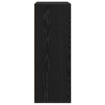 vidaXL Buffet avec tiroir Chêne noir 60 x 31 x 84 cm Bois d'ingénierie