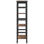 vidaXL Étagère Chêne fumé 60 x 29 5 x 115 cm Bois d'ingénierie