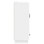 vidaXL Buffet Blanc 66 x 34 5 x 92 cm Bois d'ingénierie
