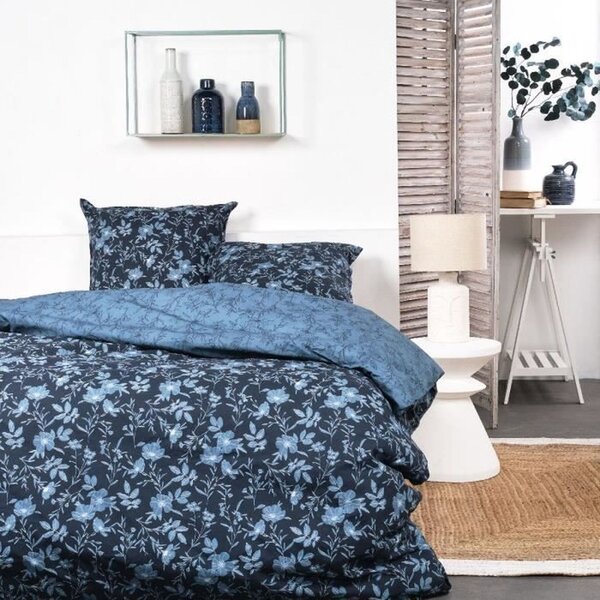 Parure de lit - 240 x 260 cm - coton imprimé floral