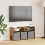 vidaXL Basboard avec tiroir Bois ancien 87 x 27 5 x 43 cm