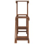 vidaXL Support à fleurs 90x25x73 5 cm bois massif de sapin