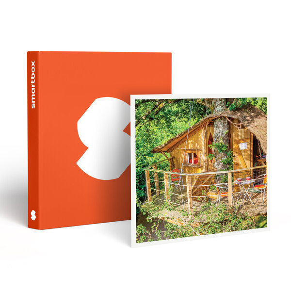 SMARTBOX - Coffret Cadeau 2 jours insolites en cabane dans les arbres en famille avec chasse aux trésors près de Poitiers - Séjour