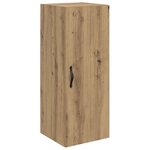vidaXL Haut Armoire avec tiroir Chêne artisanal 69 5 x 34 x 180 cm