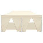 vidaXL Tente de fête Crème 291 x 580 x 315 cm Tissu Oxford