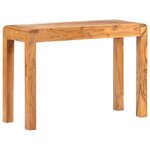 vidaXL Table console 110x40x76cm Bois d'acacia massif et finition miel