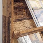 vidaXL Étagère à magazines avec étagère Bois ancien 70 x 41 x 126 cm