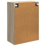 vidaXL Armoire Murale Chêne Sonoma 66 x 34 5 x 90 cm Bois d'ingénierie