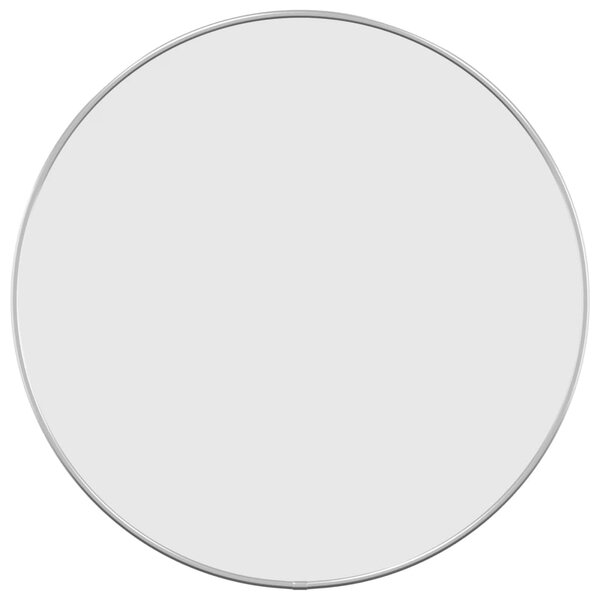 vidaXL Miroir mural Argenté Ø 50 cm Rond