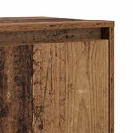 vidaXL Buffets 2 Pièces Bois ancien 70 x 41 x 75 cm Bois d'ingénierie