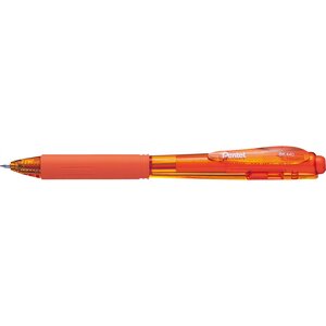 Stylo Bille Rétractable WOW BK440 Grip Triangulaire Pointe Moyenne Orange PENTEL