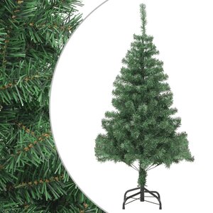 vidaXL Arbre de Noël artificiel et support Acier 210 cm 910 branches