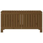 vidaXL Boîte de rangement de jardin Marron miel 108x42 5x54cm Bois pin