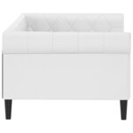 vidaXL Lit de jour blanc 80x200 cm similicuir