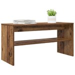 vidaXL Meuble TV Bois ancien 80 x 30 x 40 cm Bois d'ingénierie