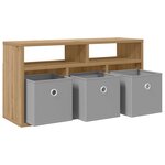 vidaXL Basboard 72 x 22 5 x 38 cm Chêne artisanal