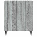 vidaXL Cabinet de chevet Sonoma gris 43 x 34 5 x 52 cm