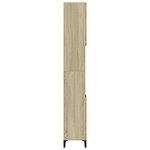 vidaXL Armoire salle de bain chêne sonoma 30x30x190 cm