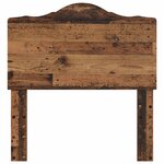 vidaXL Tête de lit Bois Ancien 90 cm Bois d'ingénierie