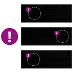 vidaXL Marches d'escalier 8 Pièces marron foncé 70x30x2 cm chêne massif