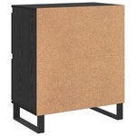 vidaXL Buffets 3 Pièces Chêne noir 180 x 35 x 70 cm Bois d'ingénierie