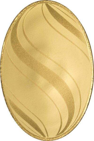 Pièce de monnaie en Or 250 Francs g 0.311 (1/100 oz) Millésime 2026 GOLDEN EASTER EGG 1/100