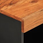 vidaXL Meuble TV 85x33x43 5 cm bois d'acacia massif