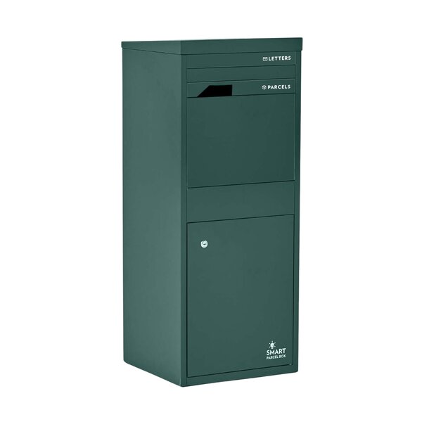Boîte à colis Large Vert 2 portes Acier galvanisé SMART PARCEL BOX™
