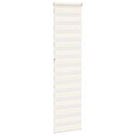 vidaXL Store zèbre beige marbré largeur du tissu 60 9 cm polyester
