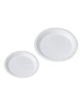 (lot  de 1400 assiettes) assiette en carton moulé diamètre 17cm