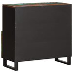 vidaXL Buffet 80x34x75 cm bois d'acacia massif