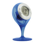 Thermomètre à eau H2O sur pied bleu - Otio