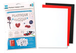 Plastique magique Love Love 20x28cm 3 pièces