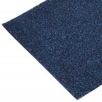 Vidaxl tapis d'escalier autocollants rectangulaire 15 pièces 60x25cm bleu