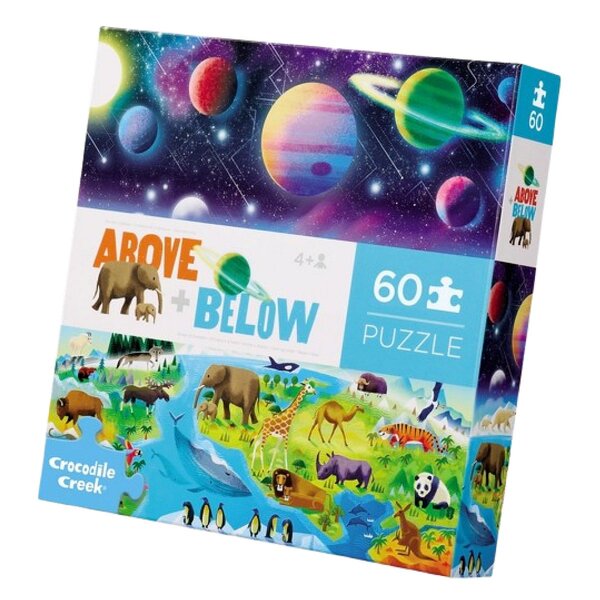 Puzzle 60 Pièces Dessus Dessous - La terre et l espace