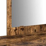 vidaXL Table de Toilette Marron 100 x 40 x 70 cm Bois d'ingénierie