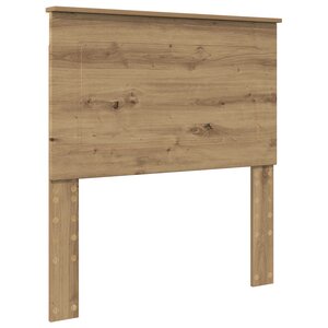 vidaXL Tête de lit Chêne artisanal 75 cm Bois d'ingénierie