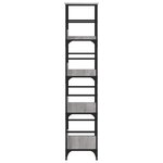 vidaXL Bibliothèque sonoma gris 50x33x153 cm bois d'ingénierie