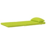 vidaXL Coussin de chaise 2 Pièces Vert vif 58 x 77 x 4.5 cm Tissu Oxford