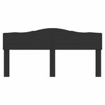 vidaXL Tête de lit Chêne noir 180 cm Bois d'ingénierie