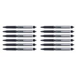 Stylo Roller à encre Rétractable Hi-Tecpoint V7 RT Trait 0 5 mm Noir x 12 PILOT