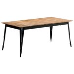 vidaXL Table de salle à manger 180x90x76 cm Bois d'acacia massif