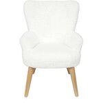 Fauteuil enfant imitation fourrure helsinki