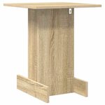 vidaXL Table d'appoint Chêne Sonoma 44 5 x 45 x 55 cm