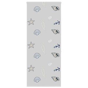 vidaXL Store enrouleur de douche 90x240 cm largeur du tissu 86 cm