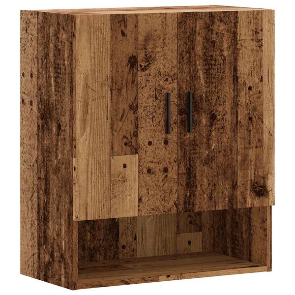 vidaXL Armoire murale vieux bois 60x31x70 cm bois d'ingénierie