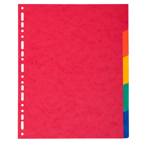 Jeu intercalaire CARTE LUSTREE XXL 5 POSITIONS x 25 EXACOMPTA