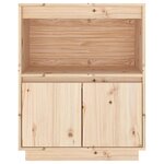 vidaXL Buffet 60x34x75 cm Bois massif de pin