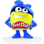 Play-doh - pâte a modeler - 12 pots de 112g - bleu