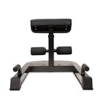Squat machine fortius appareil de musculation multifonction 84 x 48 x 73 cm - 2 dossiers interchangeables et réglables